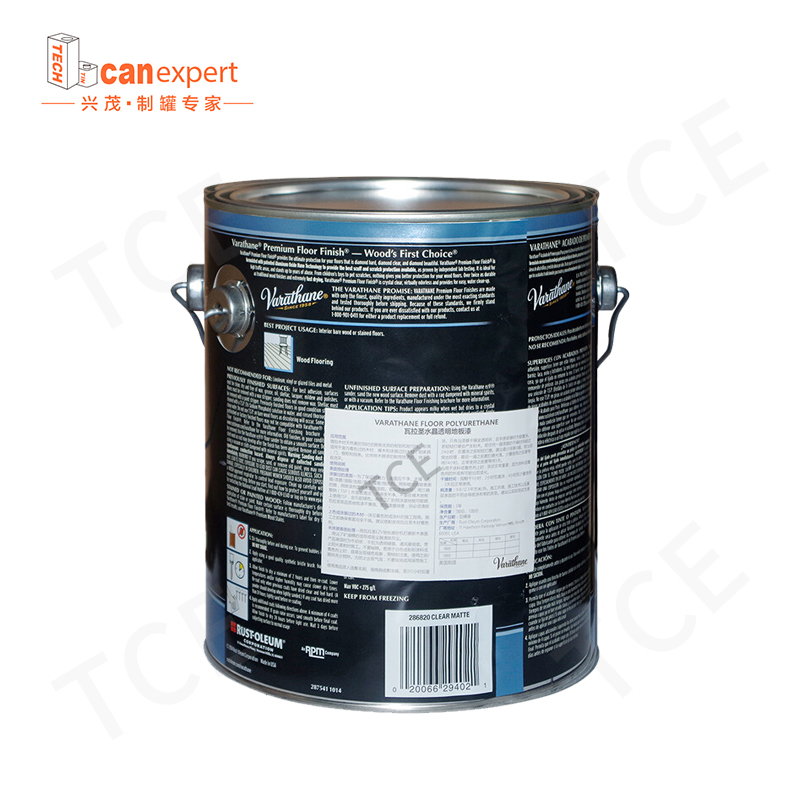 TCE-Hot Sale Chemical Lösungsmittel Metall können 0,35 mm Dicke runde Eimergröße Zinndose